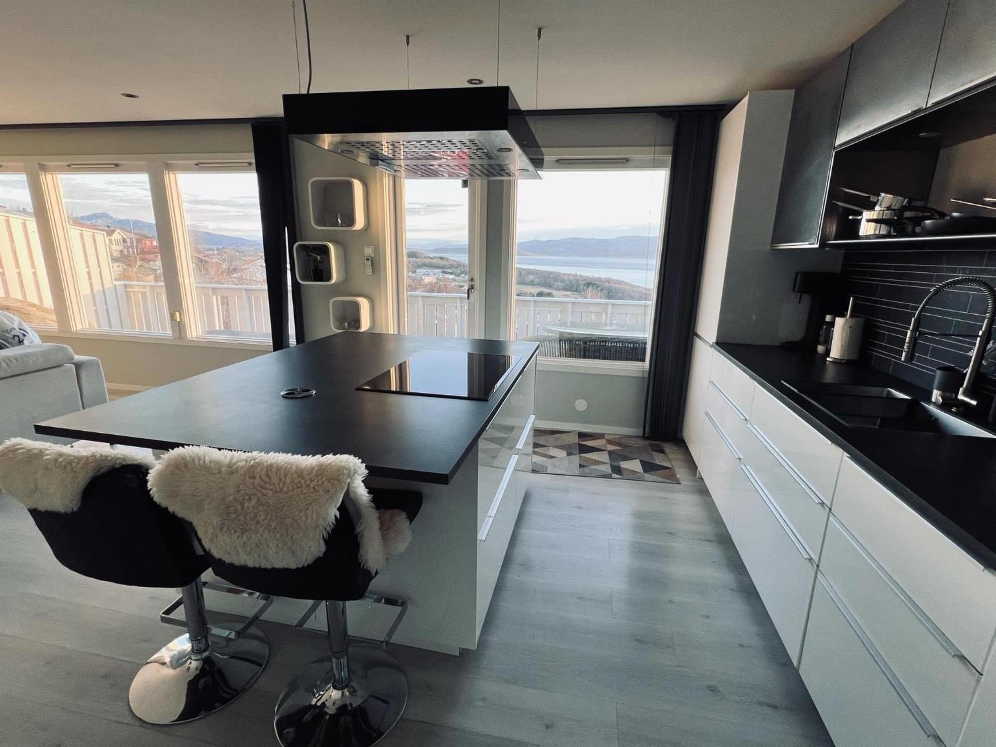 Panorama View! Modern,Balcony/Parking Apartment Bodø Exterior foto